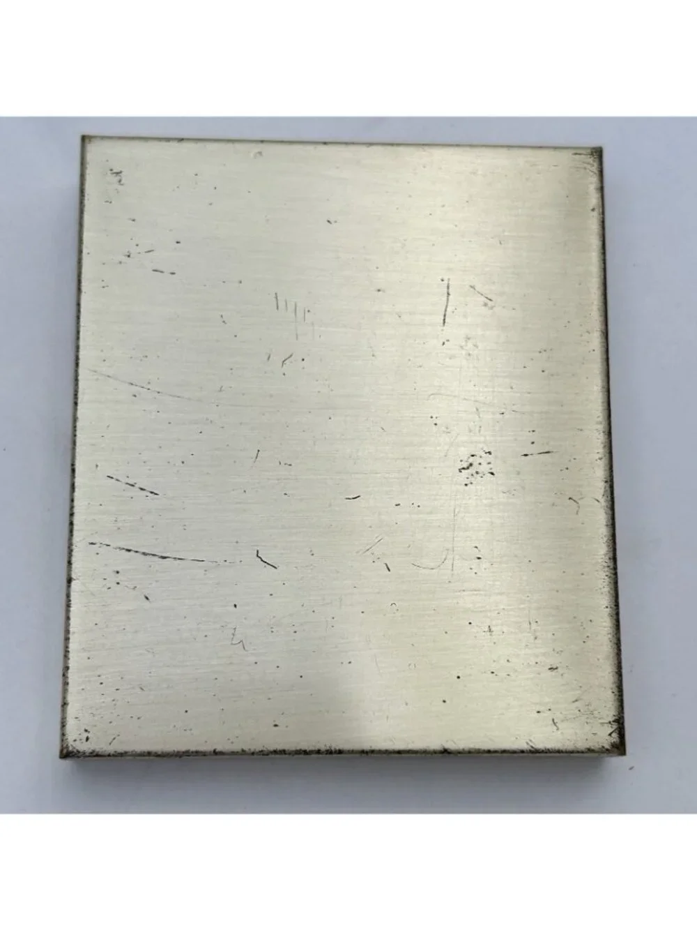 Vintage Etched Pennsylvania Souvenir Silvertone GoldTone Small Picture Frame